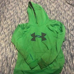 Green Under Armour Hoodie Size XL